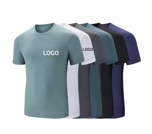 Custom 100% polyester slim fit Tshirt