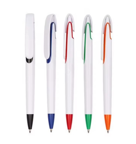 Custom logo  plastic pen -018