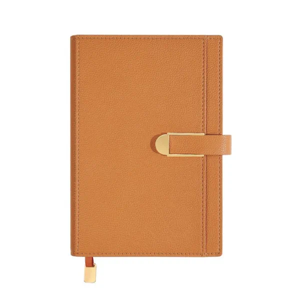 Business luxury PU leather cover A5 notebook
