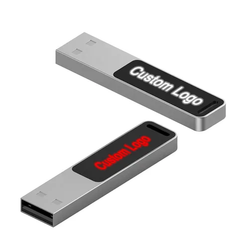 Promotional c ustom USB drives LED logo