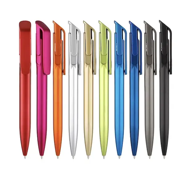 Corporate promotional plastic pens