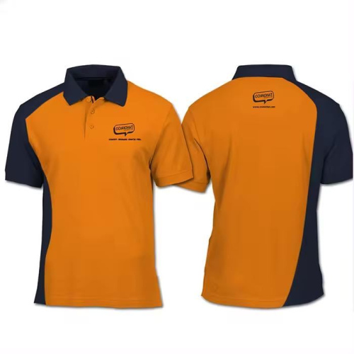 Custom cotton polo shirt with body style