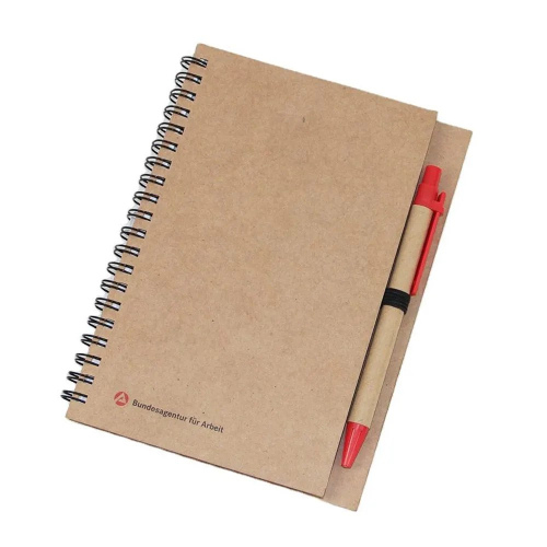 Eco- friendly Kraft paper cover notebook -06