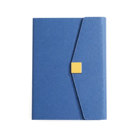 Custom leather business premium A5 notebook