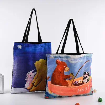 Custom tote bag