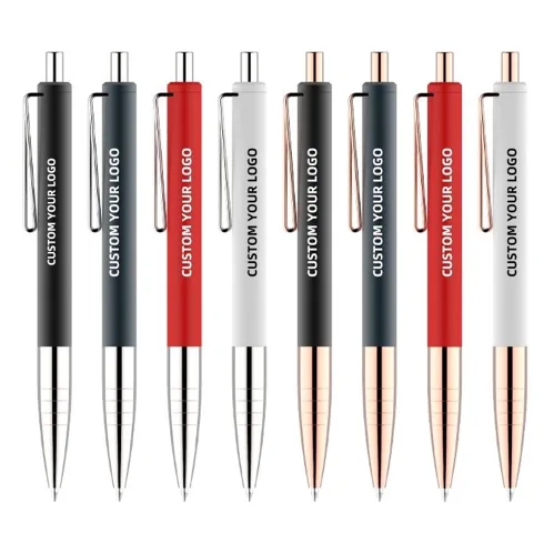 Custom logo V-Shaped clip advertising gel pen