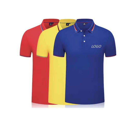 Custom collar style polo shirt