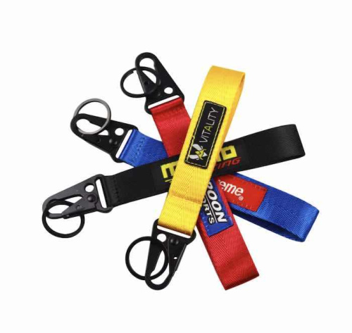 Custom strap Key chain with carabiner