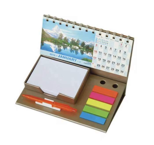Custom organizer desk calendar