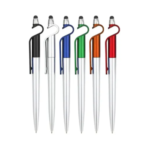 Promotion advertising cheap ballpoint phone holder pen- 03