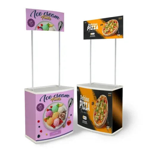 Portable popup counter