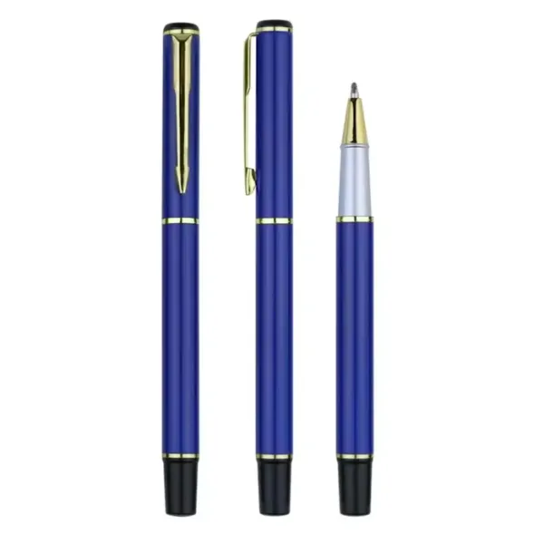 Luxury premium metal gel pen custom logo