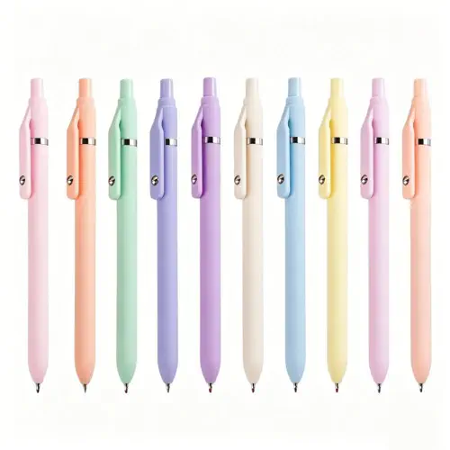 Neutral Plastic Gel Pens 0.5mm