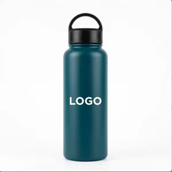 Matte finish insulated sport water bottle