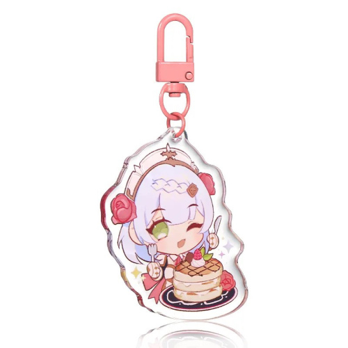 Custom die-cut acrylic keychain- 07