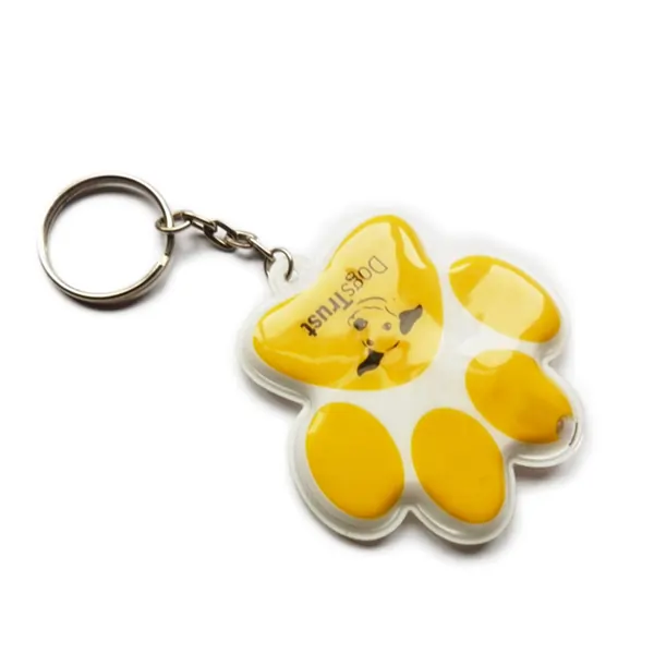 Custom LED PVC keychain