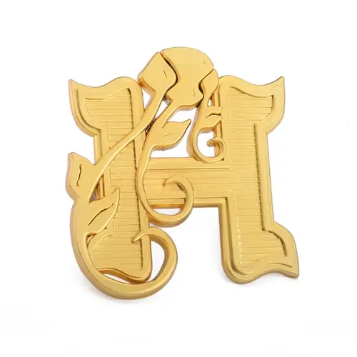 custom mold die-cut shape without enamel 