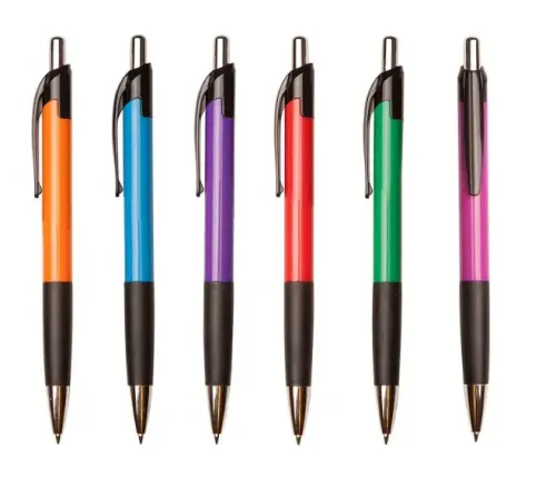 Promotional plastic click ball pen- 04