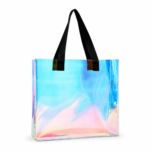 Transparent PVC Jelly tote bag 