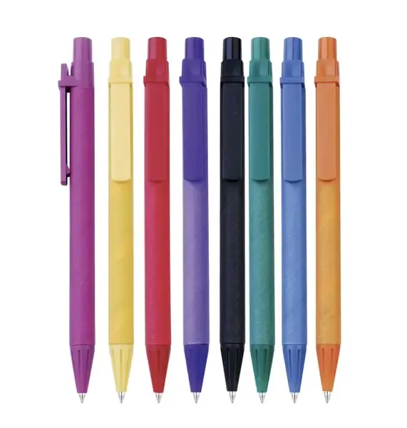 Smooth recycle paper pen