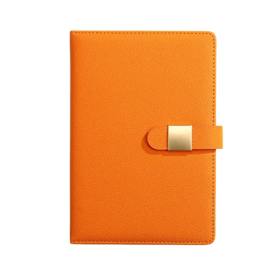 Executive classic leather o-ring notebook