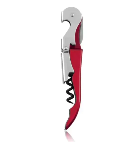 Classic double-hinged stainless steel wine opener