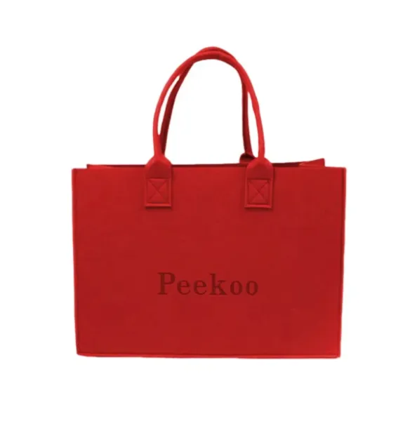 Large capacity customizable  Felt tote bag