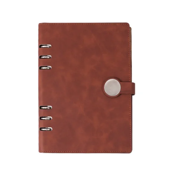 Hardcover loose leaf A5 planner notebook