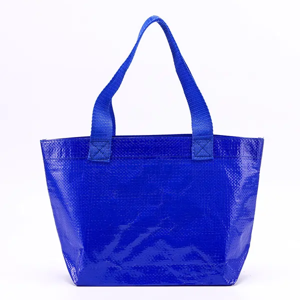 Reusable custom logo  PP Woven shopping bag 