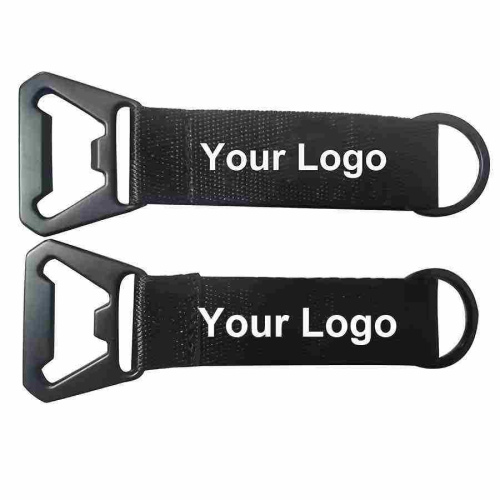Promotional fabric keychain with bottle opener- 01