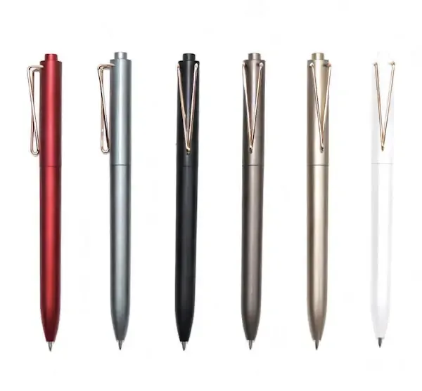 Promotional metallic color pen