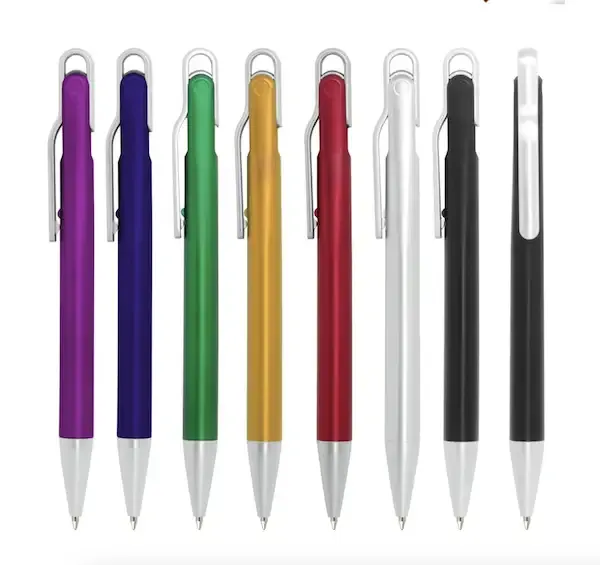 Branded plastic ballpoint pens